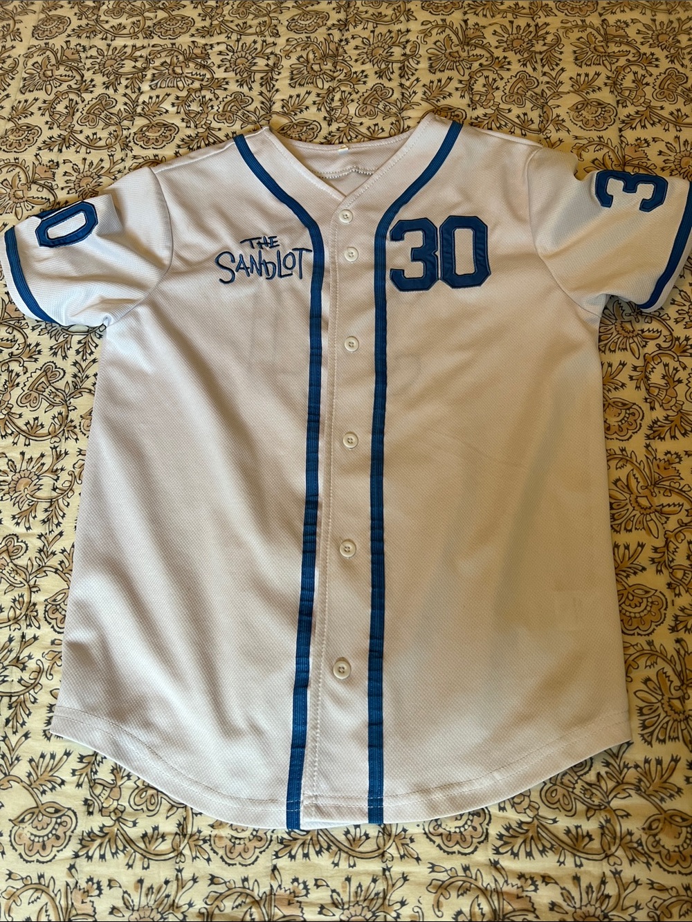 Kids' Sandlot Baseball Jersey - Number 30 Rodriguez size 14